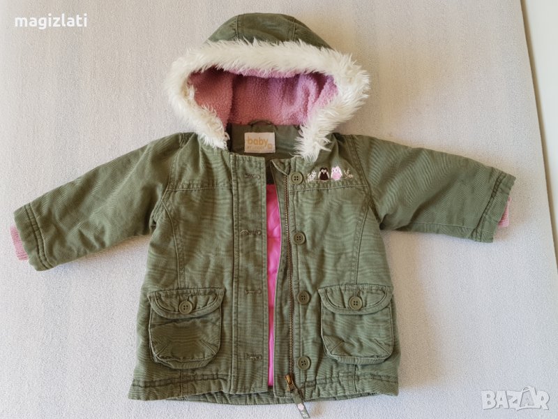 Бебешко яке парка 6-9 месеца, снимка 1