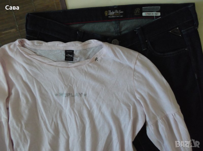 Дънки и блуза REPLAY  дамски,М, снимка 1