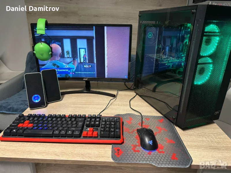 Коледна промоция! Геймърски компютър + подарък цялостна периферия!, снимка 1