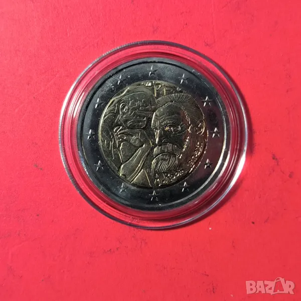 Франция 2 евро 2017 100 години от смъртта на Огюст Роден , снимка 1