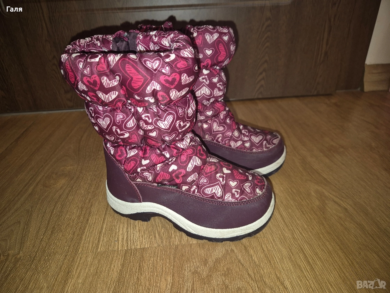 Топли ботушки за момиче, снимка 1