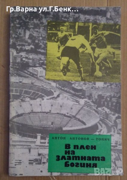 В плен на златната богиня  Антон Антонов-Тонич, снимка 1