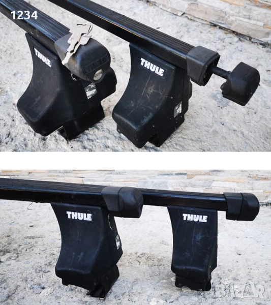 Багажник напречни греди THULE рейки за SKODA Superb, снимка 1