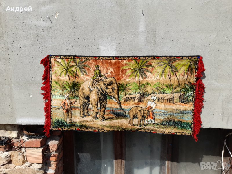 Старинен ковьор,покривка за стена #195, снимка 1