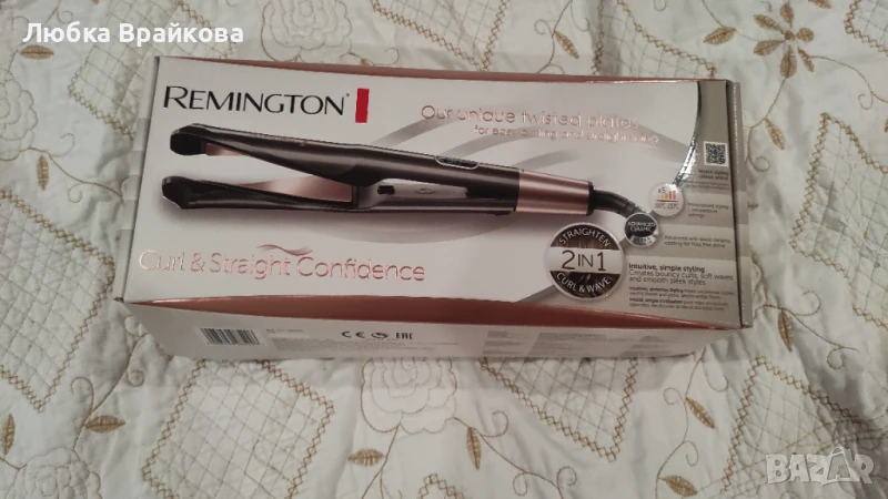 Преса за коса Remington, снимка 1