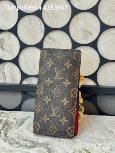 Louis Vuitton визитник ест кожа, снимка 1