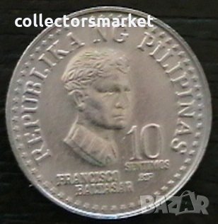 10 центимо 1980, Филипини, снимка 1