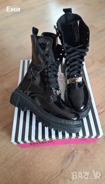 Hermes дамски боти кубинки, снимка 1