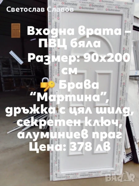 Врати за баня,прозорци и входни врати, снимка 1