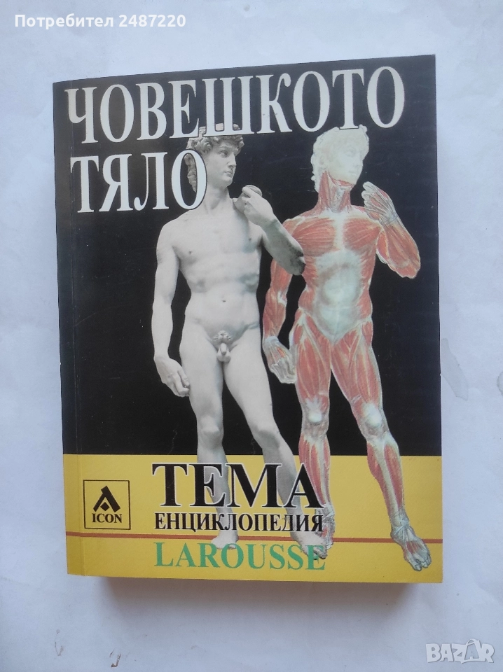 Енциклопедия Larousse Тема: Човешкото тяло ICON 2006 г меки корици , снимка 1