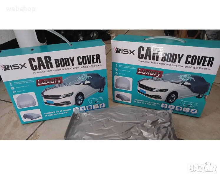 Луксозно покривало за колa - Защита от слънце, дъжд, сняг и прах, снимка 1