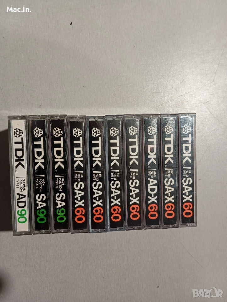 TDK аудио касети, снимка 1