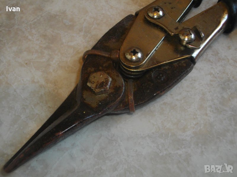 Права Немска Ножица За Рязане На Ламарина-Тел-Мрежа-Erdu Bessy D16S, снимка 1