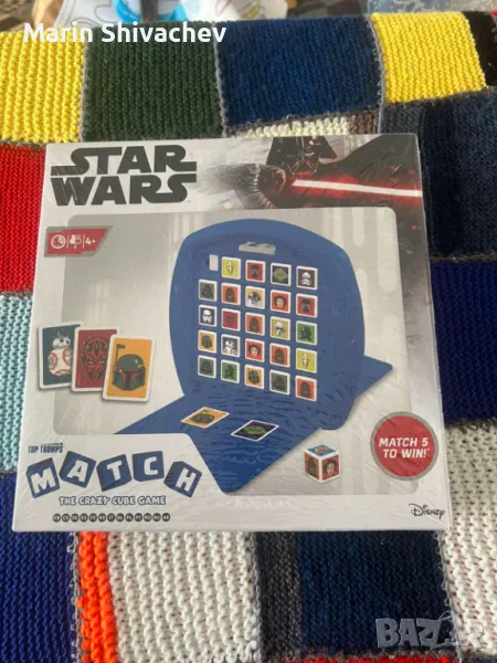 нова настолна игра Star Wars – Top Trumps MATCH: The Crazy Cube Game, снимка 1