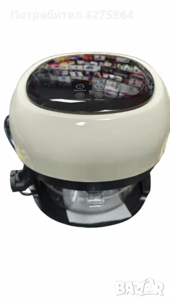 Интелигентен въздушен фритюрник 4 литра с прозрачен визуален прозорец – Здравословно готвене с лекот, снимка 1