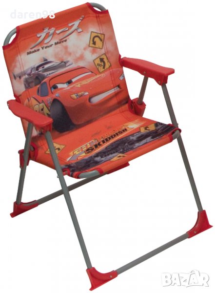 Маккуин Детски стол сгъваем CARS, снимка 1