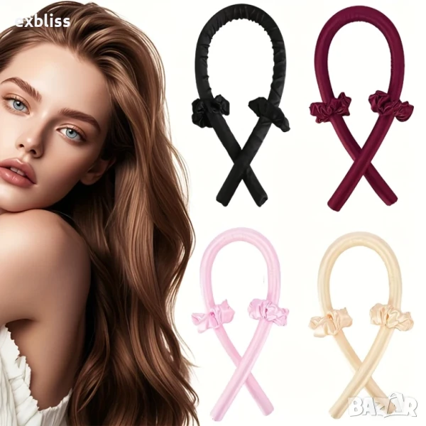 Аксесоар за къдрене на коса без изгаряне, снимка 1