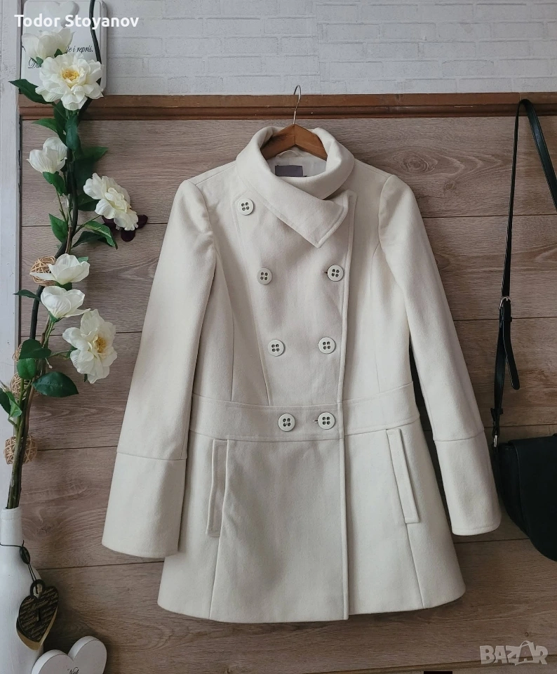 Палто вълна италиански бранд LAZZARI, снимка 1