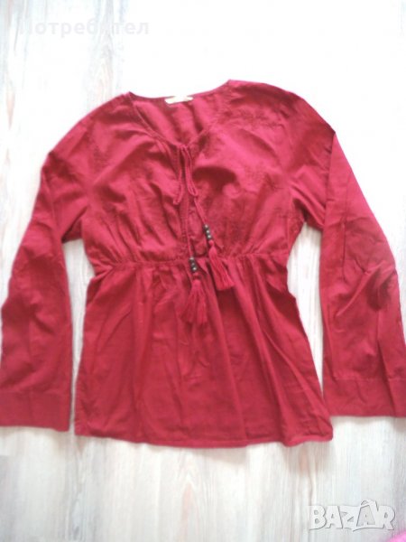 Дамска блуза с дълъг ръкав ХS-S, снимка 1