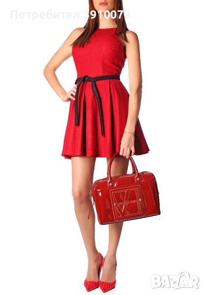 Червена рокля Avin, снимка 1