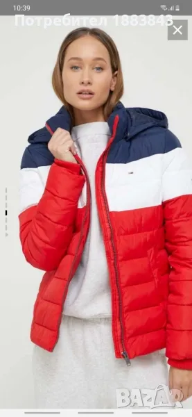 зимно яке томми джинс, снимка 1