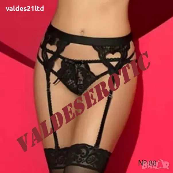 Секси жартиерен колан и прашки, снимка 1