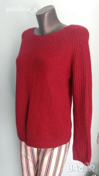 Пухкав дизайнерски пуловер от мохер и примеси "samsoe & samsoe"®, снимка 1