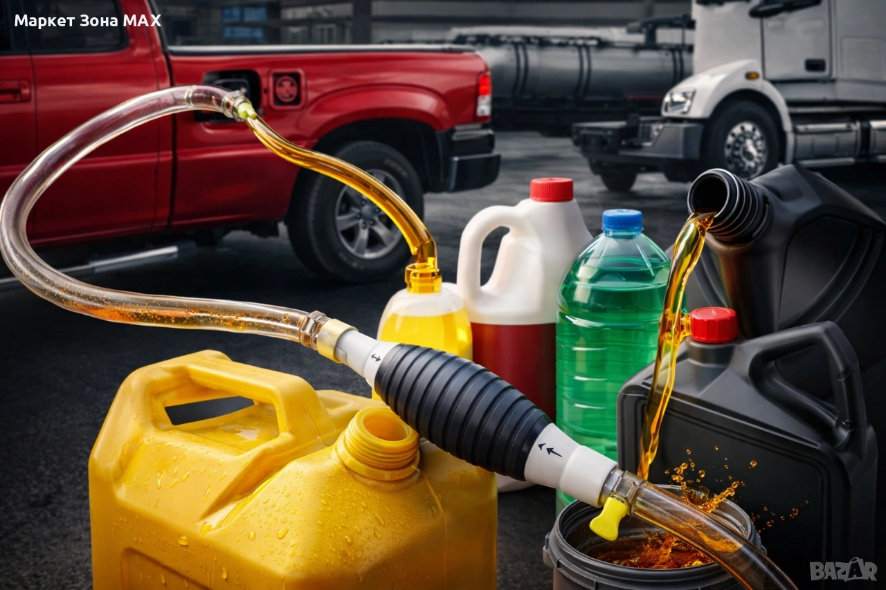 Универсална ръчна помпа за течности – 2,5 м, Диаметър 12мм, снимка 1