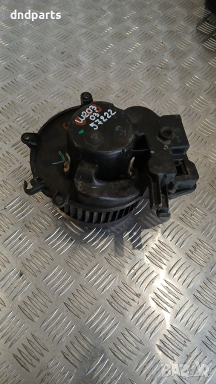 Вентилатор парно Mercedes C W203 2003г.(с реостат), снимка 1