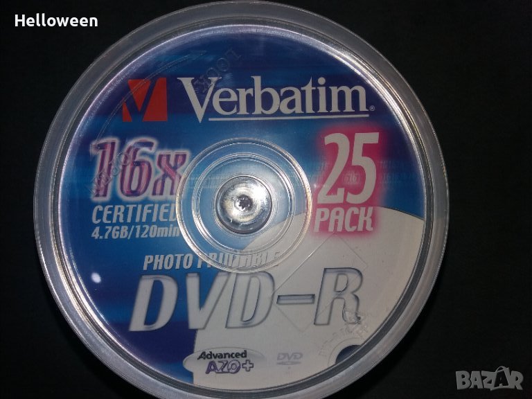 Verbatim DVD-RW 8x, CD-RW 32x, Jewel Case, снимка 1