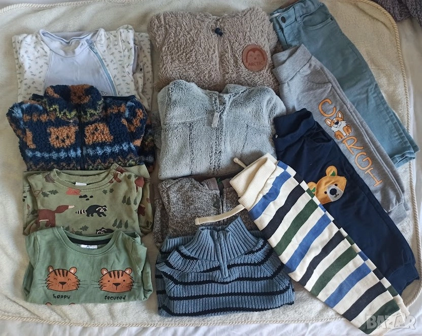 Лот бебешки дрехи - 86 см - 1-1,5 год., снимка 1