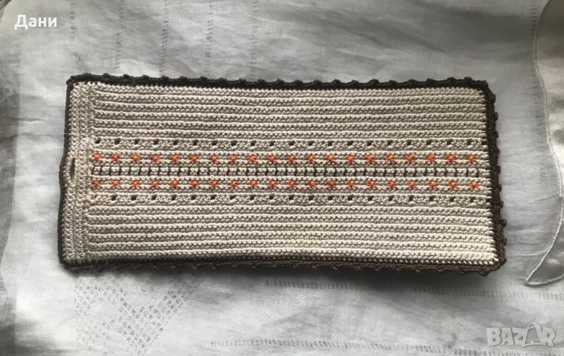 Калъф за очила изплетен на една кука, снимка 1