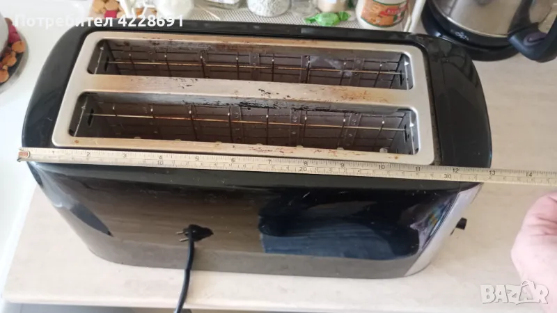Тостер за 4 ри филийки, снимка 1