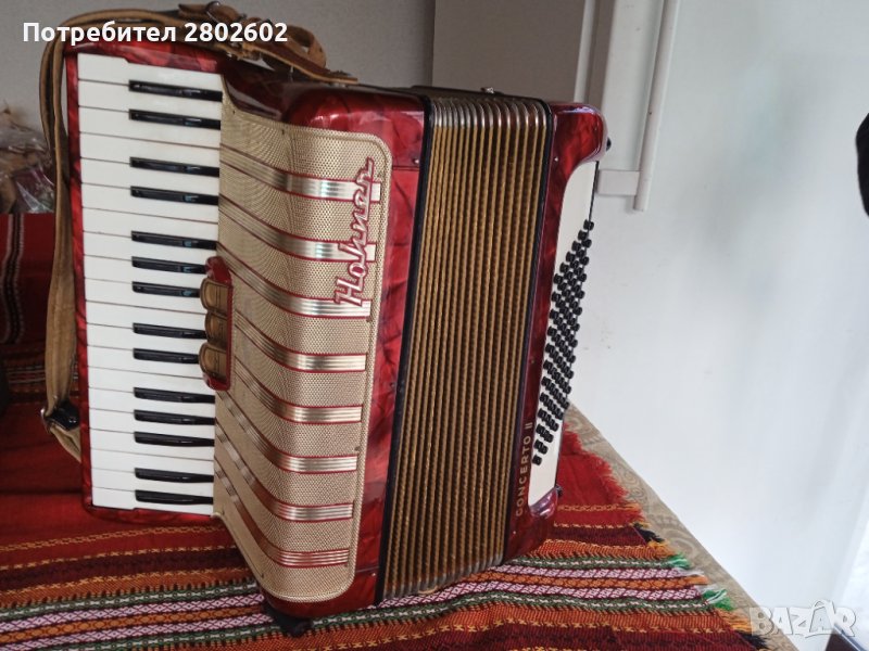 Продавам акордеон Хонер Hohner, снимка 1