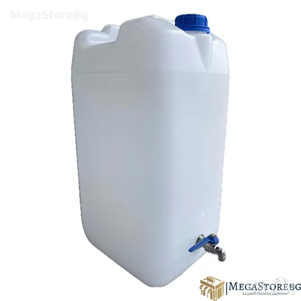 Туба за вода с метален кран PNW017 NIE - 30 литра, снимка 1