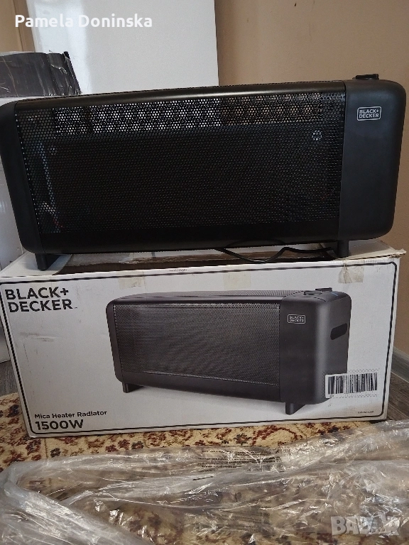 електрически конвектор с марка Black+Decker, модел BXMRA1500, снимка 1