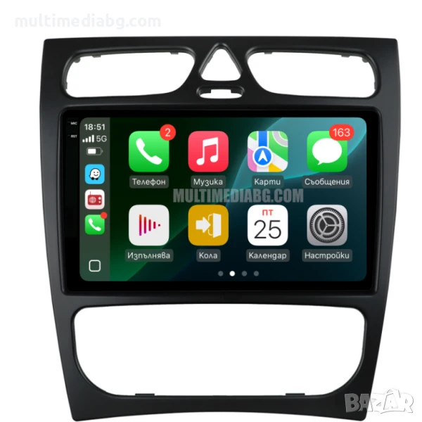 Mercedes W203 C class 2000-2005 Мултимедия/Навигация Android, снимка 1