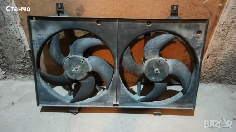 Вентилатор за радиатор за Нисан Алмера Тино / Nissan Almera Tino, снимка 1