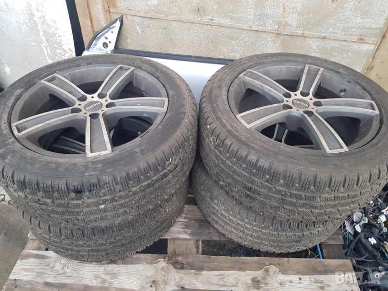 Джанти МОМО  17-ки с зимни гуми, снимка 1