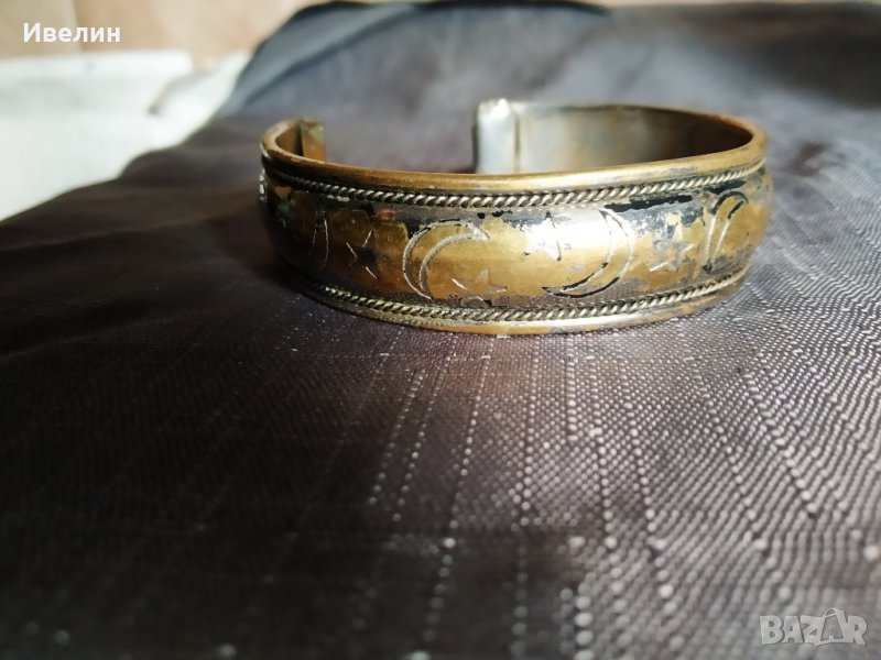 стара метална гривна, снимка 1