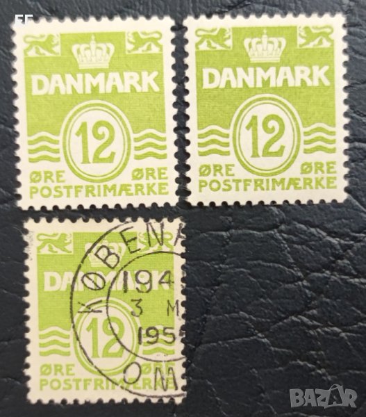 Дания, 1952 г. - марка, чиста или с печат, част от серия, 1*23, снимка 1