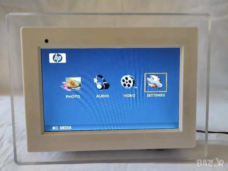 HP 7" цифрова рамка за снимки , снимка 1
