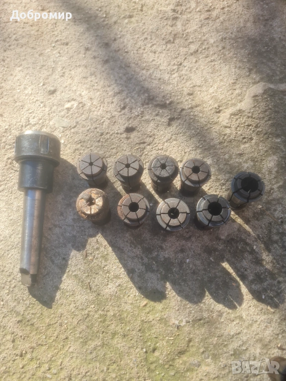 Цангодържач мк3+цанги, снимка 1