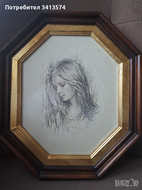 Стари картини-репродукции "Тарантино", снимка 1