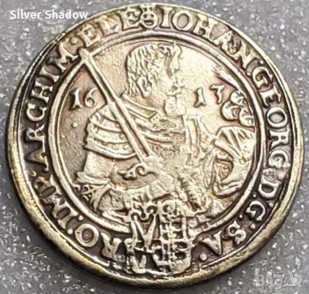 Монета Саксония 1 Талер 1613 г - Реплика, снимка 1