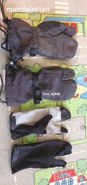 Dakine Gore-Tex ръкавици с вътрешни ръкавици размер XS за ski snowboard bike, снимка 1