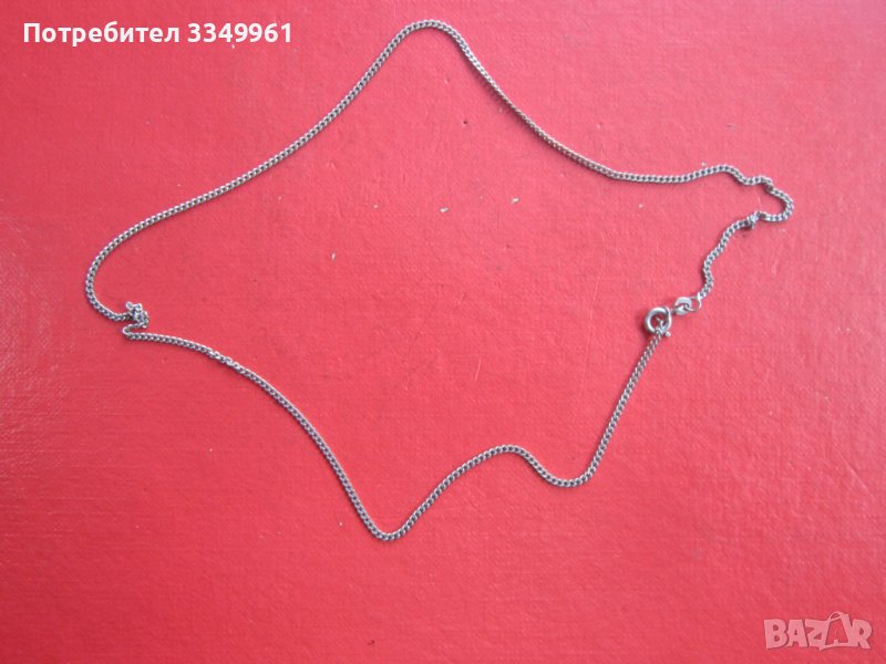 Невероятна сребърна верижка колие 925 ФБМ, снимка 1