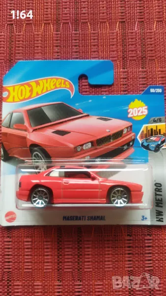 Hot Wheels Maserati Shamal, снимка 1