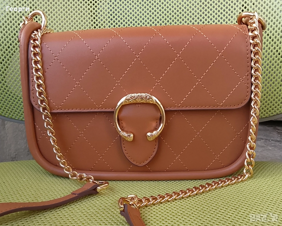 Нова дамска чанта от естествена кожа, снимка 1