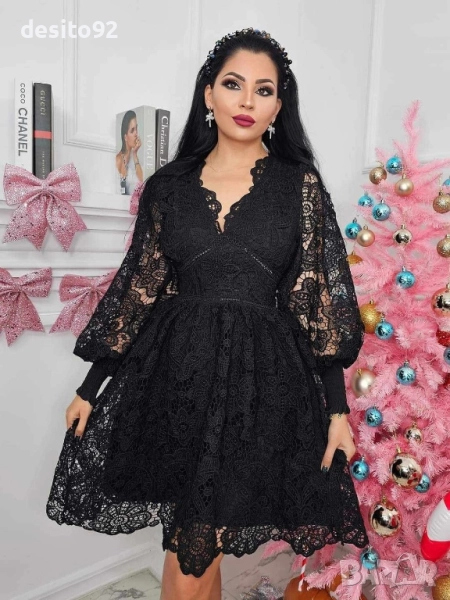 Дантелена рокля, снимка 1